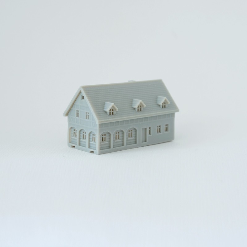 Spur Z Oberlausitzer Umgebindehaus 1:220