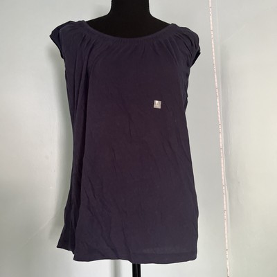 Ann Taylor Loft NWT Navy Blue Sleeveless Top (LP)