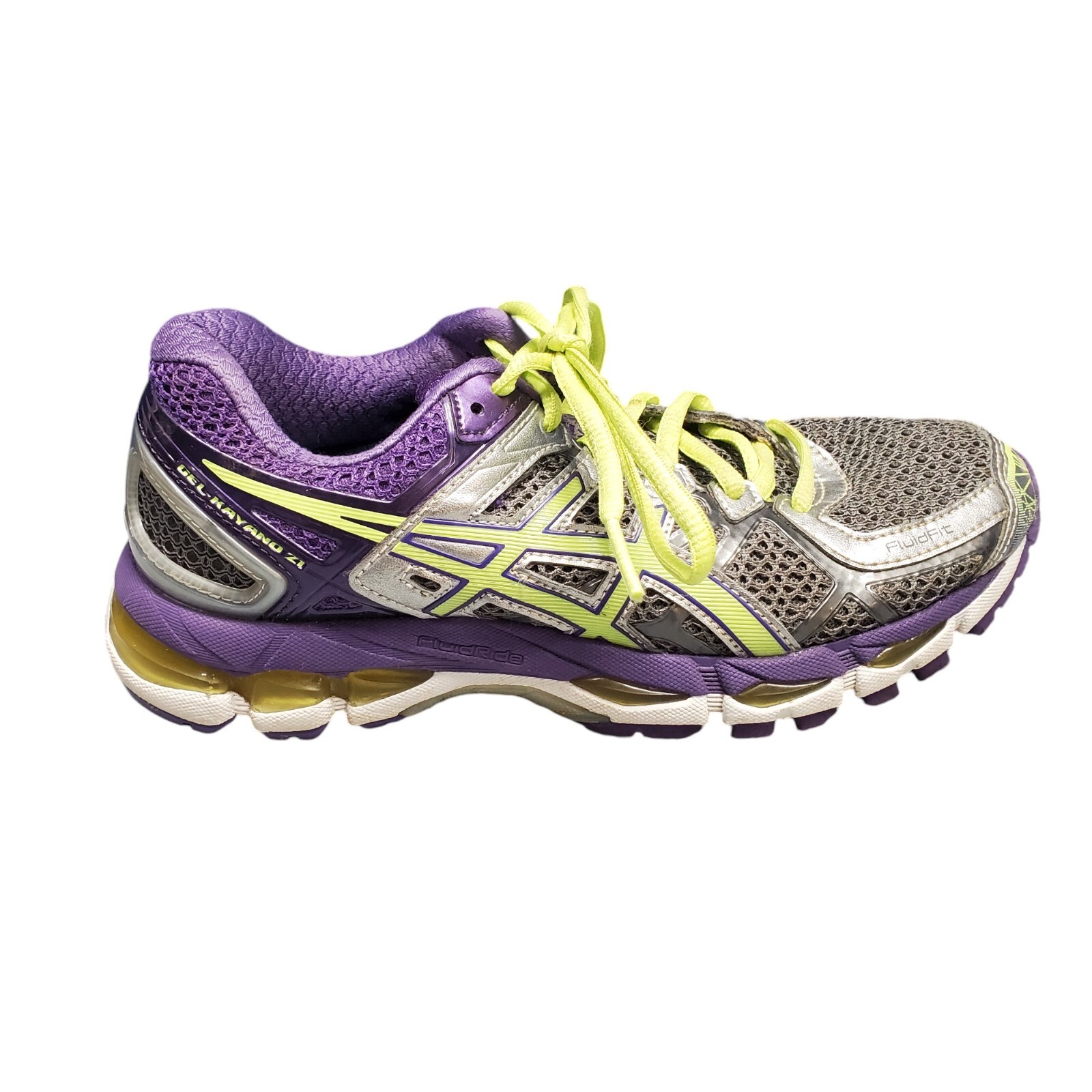 ASICS Gel Kayano 21 Sneakers Womens Size 6 Multi Dynamic