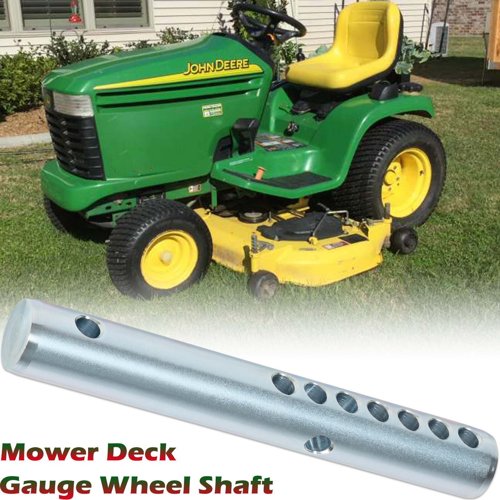 のり ELMER M110385 Mower Deck Wheel Shaft for JD 345 LX188 GT242 GT262