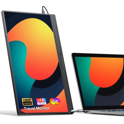 UPERFECT 13.3'' Portable Monitor 1920*1200 2*Type C 16:10 Second Dispaly w/VESA