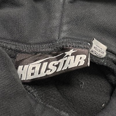 Pre-owned Hellstar Studios Paradise Hooded Sweatshirt Marble Green