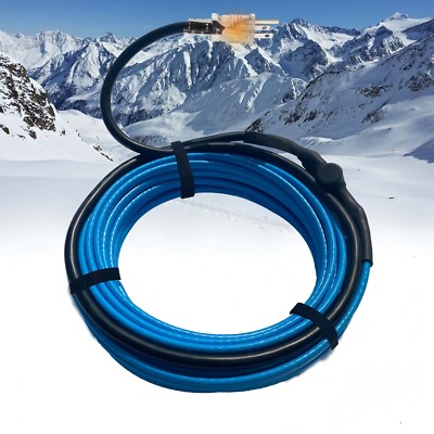 MAXKOSKO Heat Tape 3-40 Feet Pipe Heating Cable,Self Regulating 120V