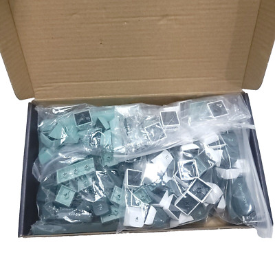 Womier 189PCS Keycaps Set White/Green [Forest] Double Shot PBT  Open Box