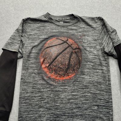 Men's Large Gray Long Sleeve Shirt
