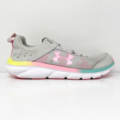 

Under Armour Boys Assert 8 3022100-105 Серые кроссовки для бега Размер 5Y, Серый, Assert 8