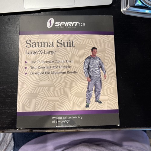 Sauna Suit Silver L/XL New