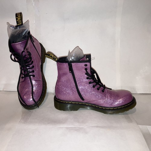 Junior 1460 Softy T Leather Lace Up Boots in Black | Dr. Martens