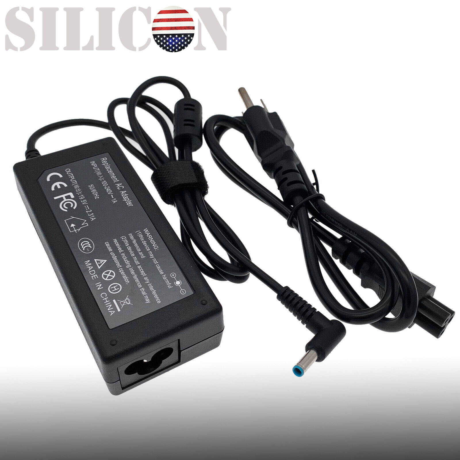 AC Laptop Charger Power Adapter For HP ProBook 640 G3, 640 G4, 650 G3, 650 G4