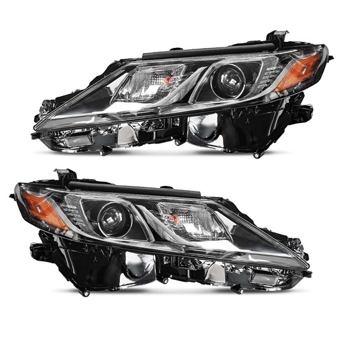 LED Headlights Fit 2018 2019 2020 2021 2022 Toyota Camry L LE SE Headlamps LH+RH