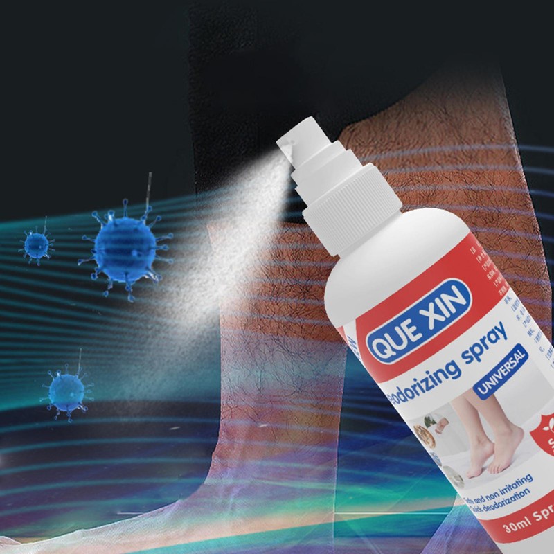 Shoe Deodorizer Spray Shoe Freshener Shoe Disinfectant Smell Remover 30ml