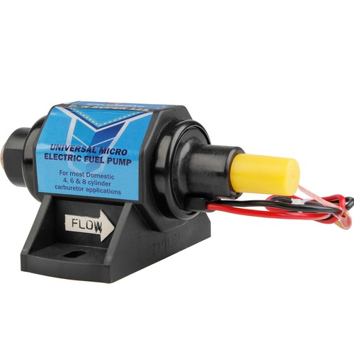 Universal Electric Fuel Pump Carburetor 12V Gas Diesel Inline Pump 35 GPH 5-9PSI