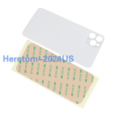 Big Camera Hole Replacement back Glass Cover For iPhone 14ProMax  