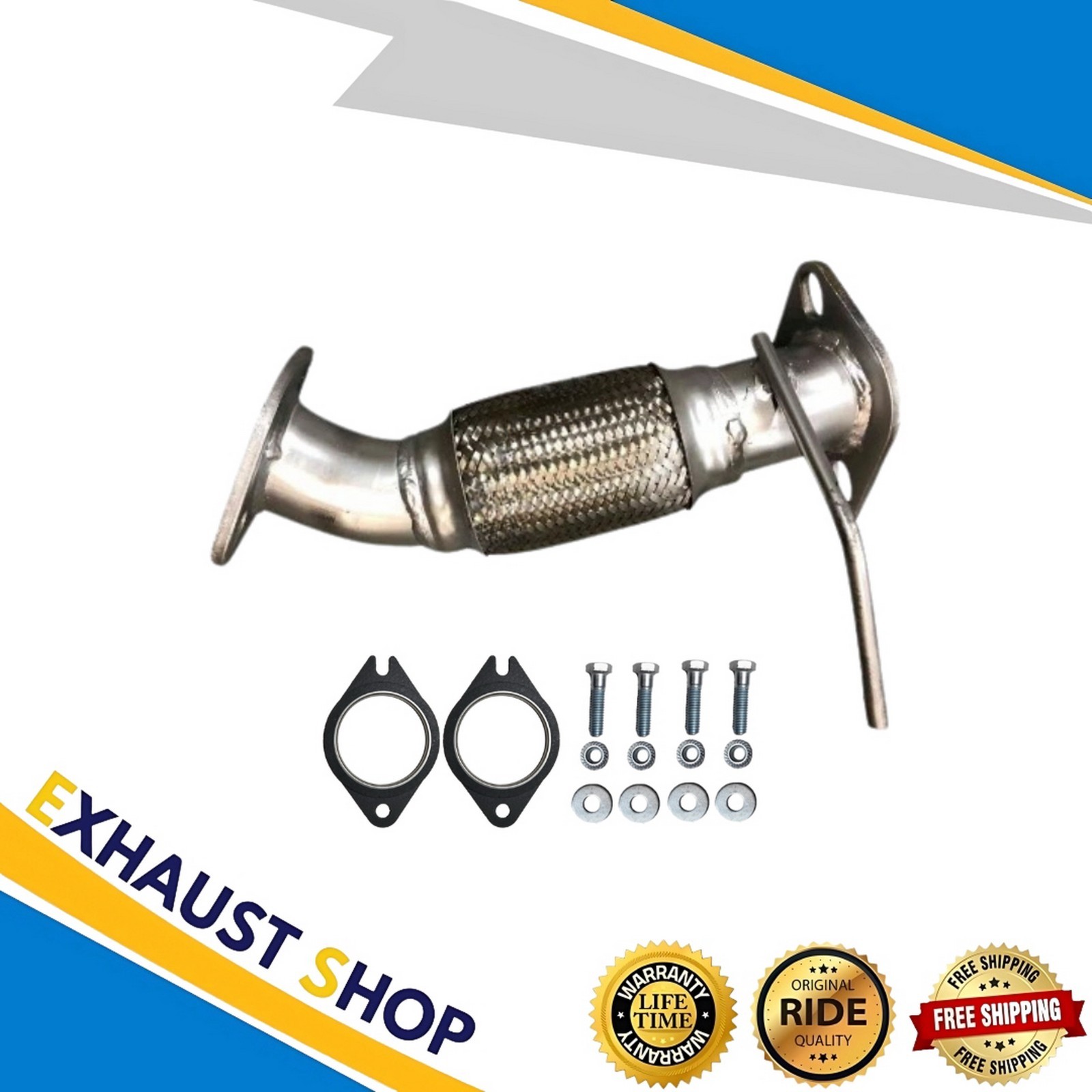 FITS: 2006-2008 KIA OPTIMA/2007-2008 KIA RONDO 2.4L FRONT FLEX PIPE