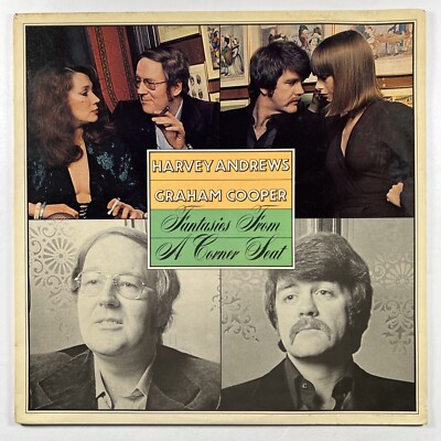 Harvey Andrews & Graham Cooper  Fantasies From A Corner Seat  LP/TRA 298 (EX) UK