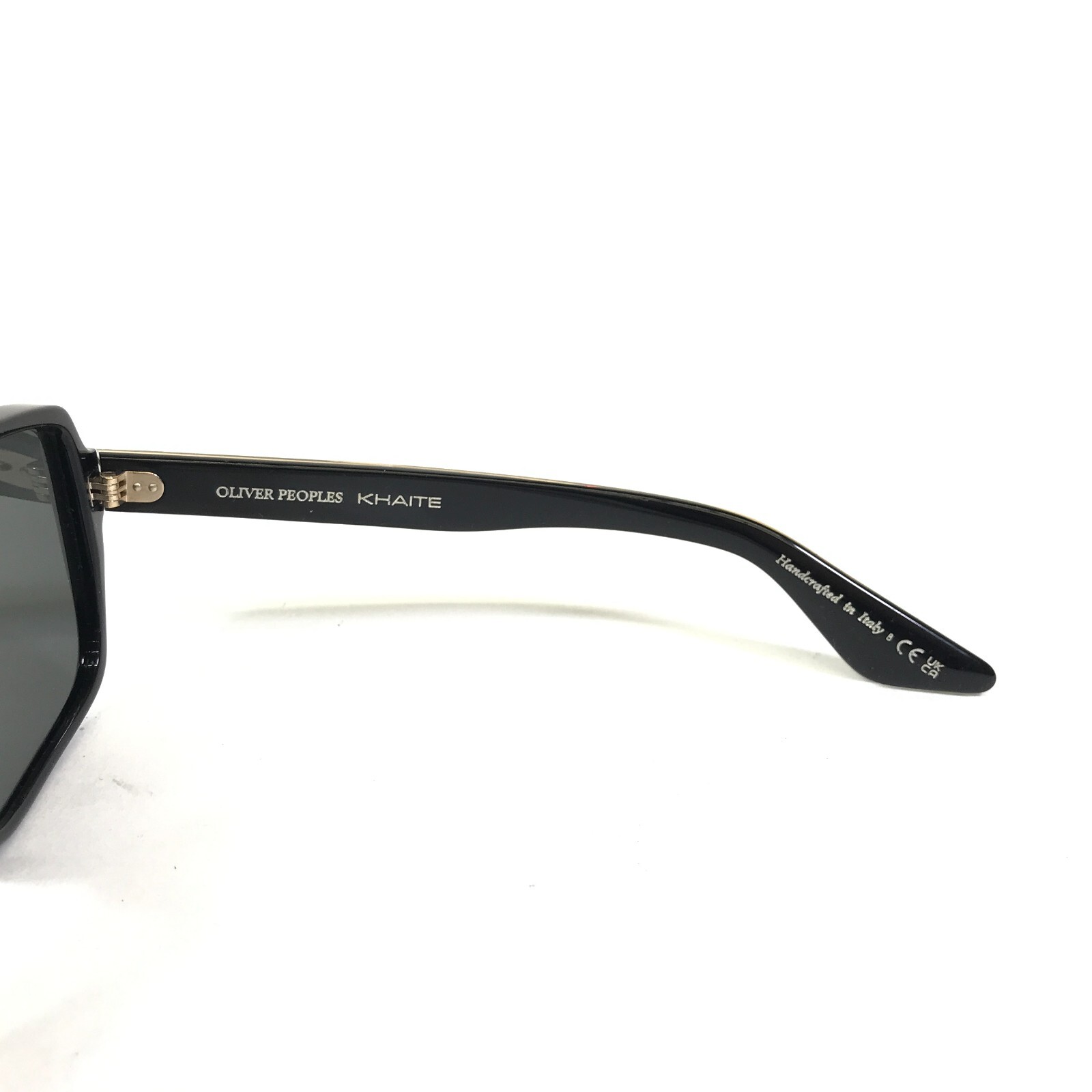 Pre-owned Oliver Peoples X Khaite Sunglasses Ov5520su 149287 1977c Black With Gray Lenses