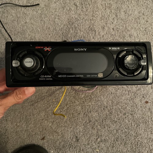 Sony Xplod Car Radio CD 52Wx4 XM Ready Equalizer Vintage Old School CDX-ca710x