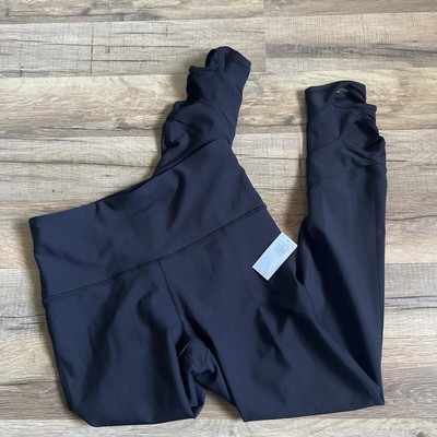 Old Navy Active Powersoft High Rise Go Dry Leggings Womens Small 7/8 Ankle Bow