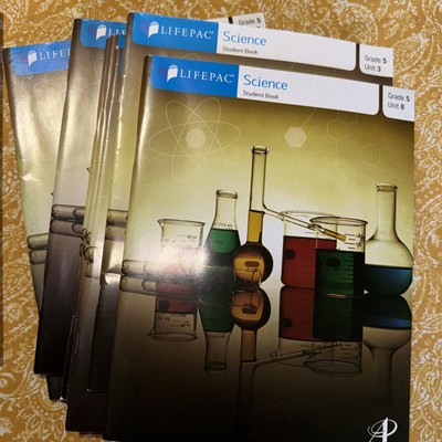 Lifepac Science Student Teacher Guide Books Grade 5