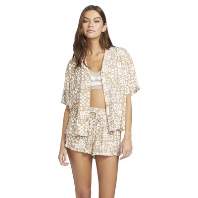 Женская рубашка Volcom Sunny Daze с коротким рукавом
