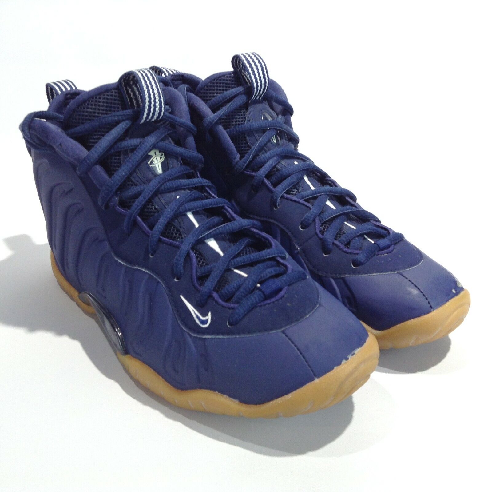 NIKE Air Foamposite One Navy Blue Gum Style #644791-405 Size NIKE Air Foamposite One Navy Blue Gum Style #644791-405 Size