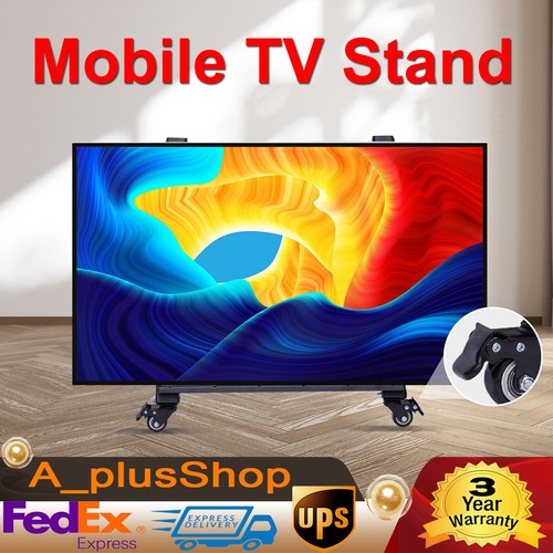 Rolling Cart Low Profile Reinforced Connecting Lcd Tv Suppor