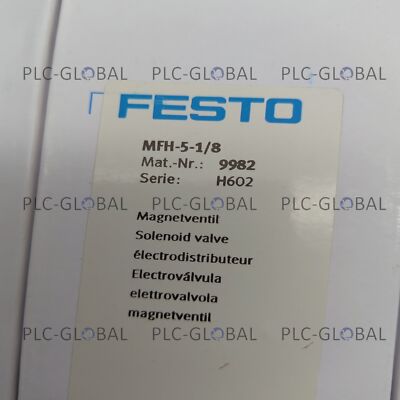 FESTO MFH-5-1/8 Solenoid Valve 9982 Width 26 mm