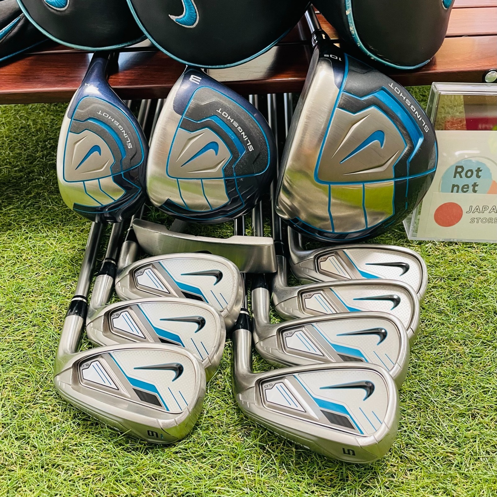 NIKE Slingshot FullSet 1w 3w 4ut Iron 5-9PwSw 11Pics Uni