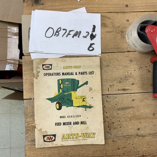 Artsway Grinder Mixer Parts
