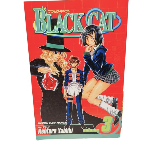 Black Cat 英語版　漫画　English Manga Black Cat Volume 3 Manga English Volume Kentaro Yabuki | eBay