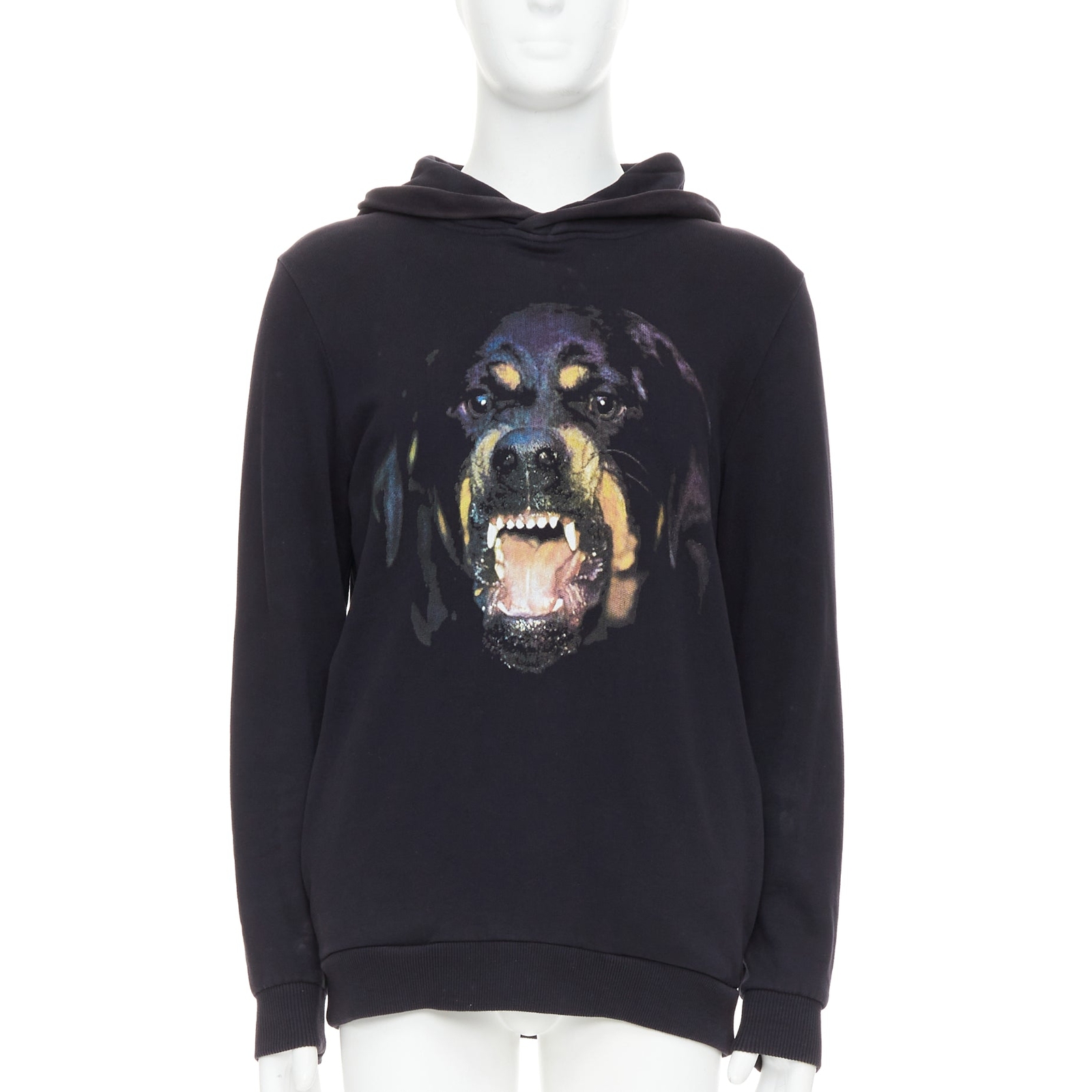 GIVENCHY Riccardo Tisci 2012 Rottweiler cotton hoodie