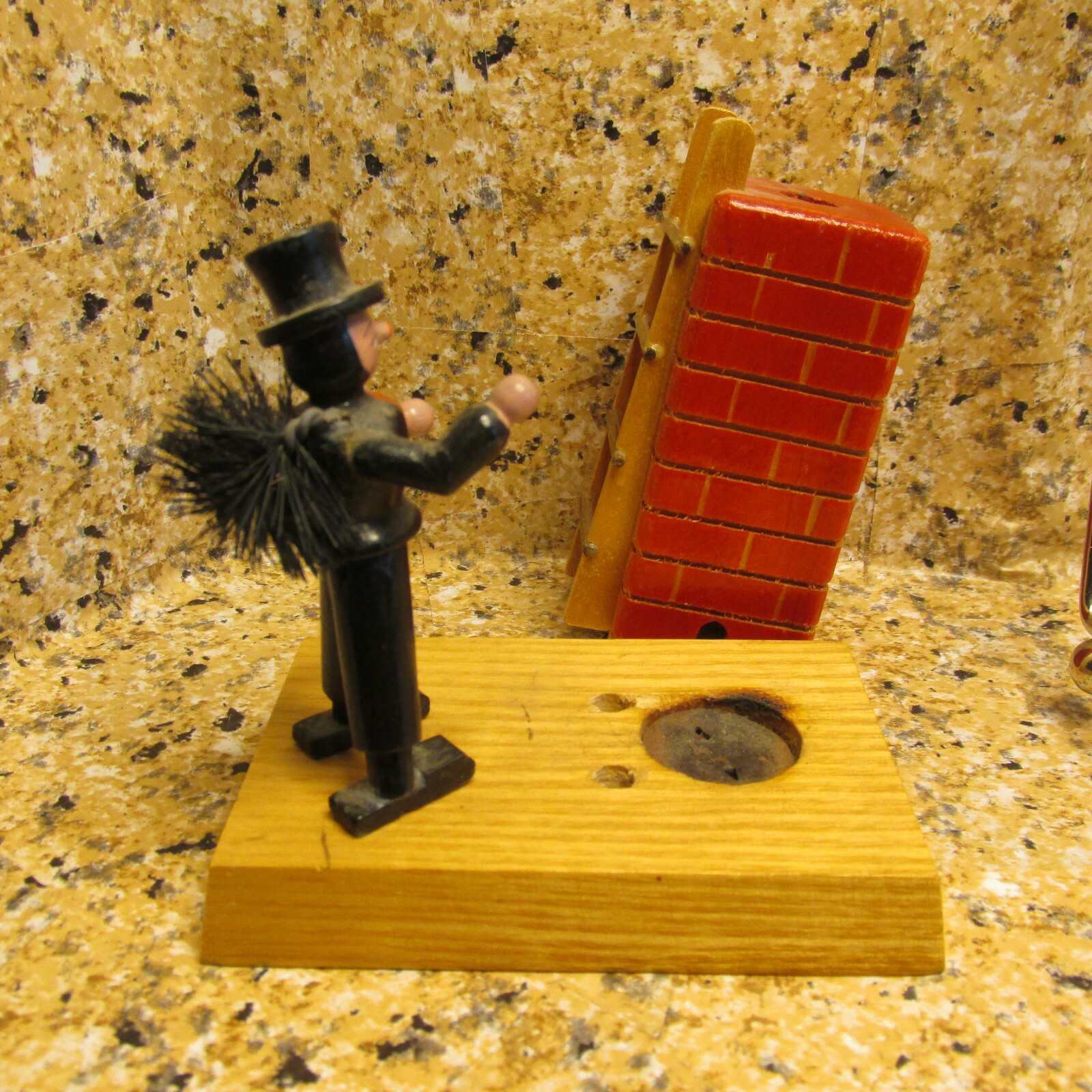 Mega RARE - GERMAN DEMOCRATIC REPUBLIC - Chimney Sweep Incense Burner