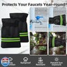 Outdoor Faucet Covers for Winter: Freeze Protection for Outside Hose Bib Spout - Insulation Water Spigot Sock with 9.5