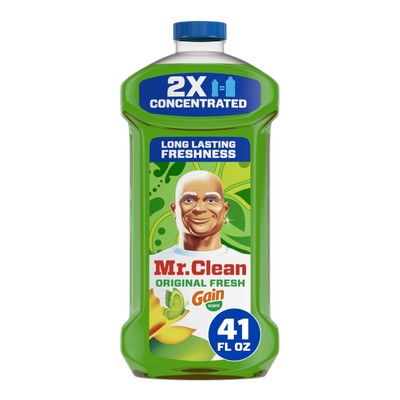 Mr. Clean 2X Concentrated Multi Surface Cleaner with Gain Original Scent All ...