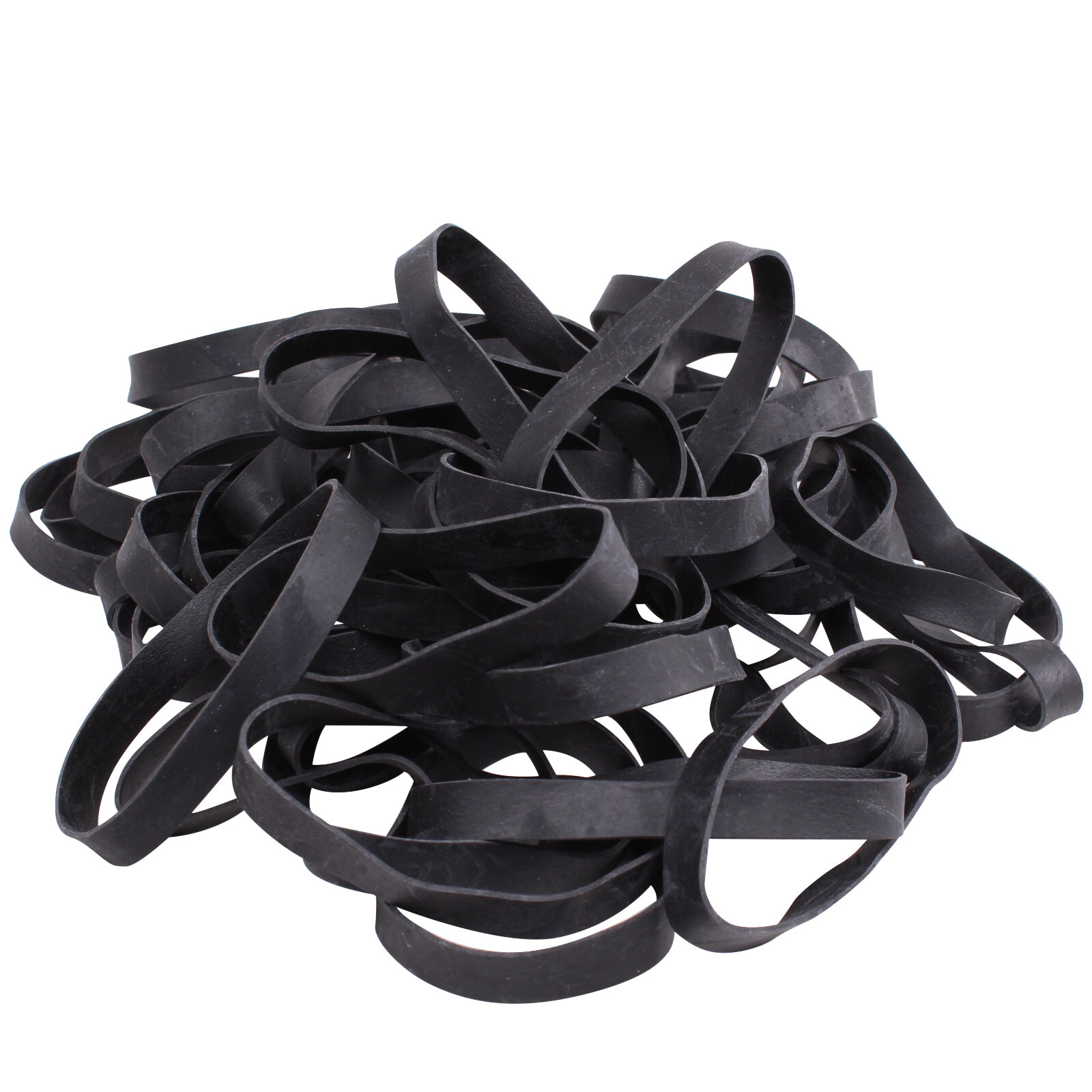 Platinum Rubber Bands #74 Size Blk (Extra Wide 375inch , Large) UV Rated US Made