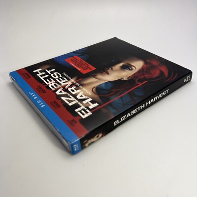 NEW Elizabeth Harvest (2018) Blu-ray Shout Factory US Release w/RARE SLIPCOVER