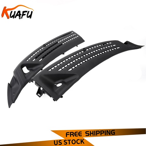 For 04-08 Ford F-150 Outer Right & Left Windshield Window Wiper Cowl Cover Panel