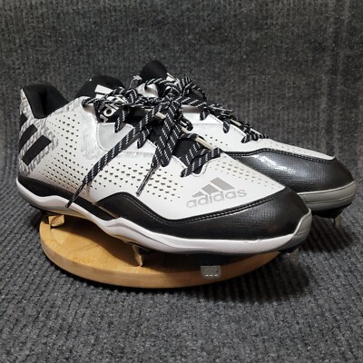 Купить adidas poweralley 4 tpu baseball mens black white  display picture 1