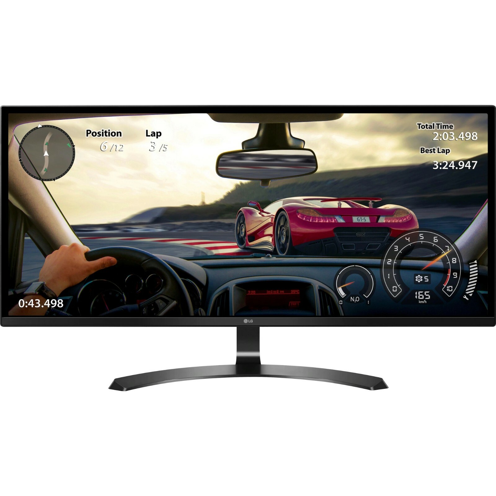 LG 29 Zoll Gaming-Monitor 29UM59,  2560 x 1080 Pixel, 5 ms Reaktionszeit, 60 Hz