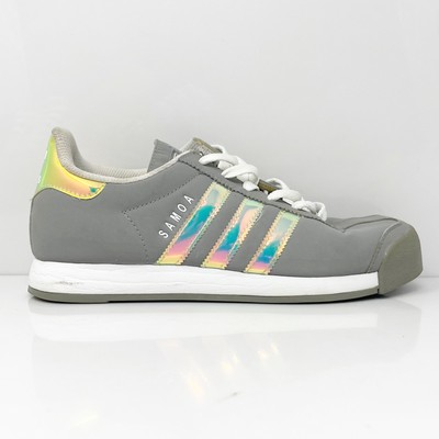 

Adidas Boys Samoa B27688 Серые повседневные кроссовки, размер 6,5, Серый, Samoa