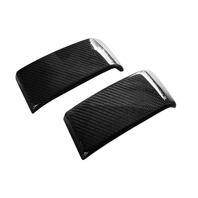 2PCS Carbon Fiber Trim Rear Bumper Covers For Mercedes Benz G500 G63 W464 Brabus