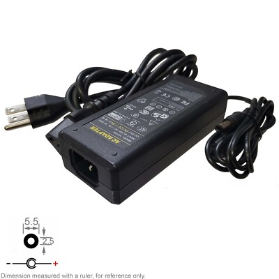 Power Adapter AC DC 5525 12Vdc DC12V 12V 5.0A 5A Unbranded YU1205