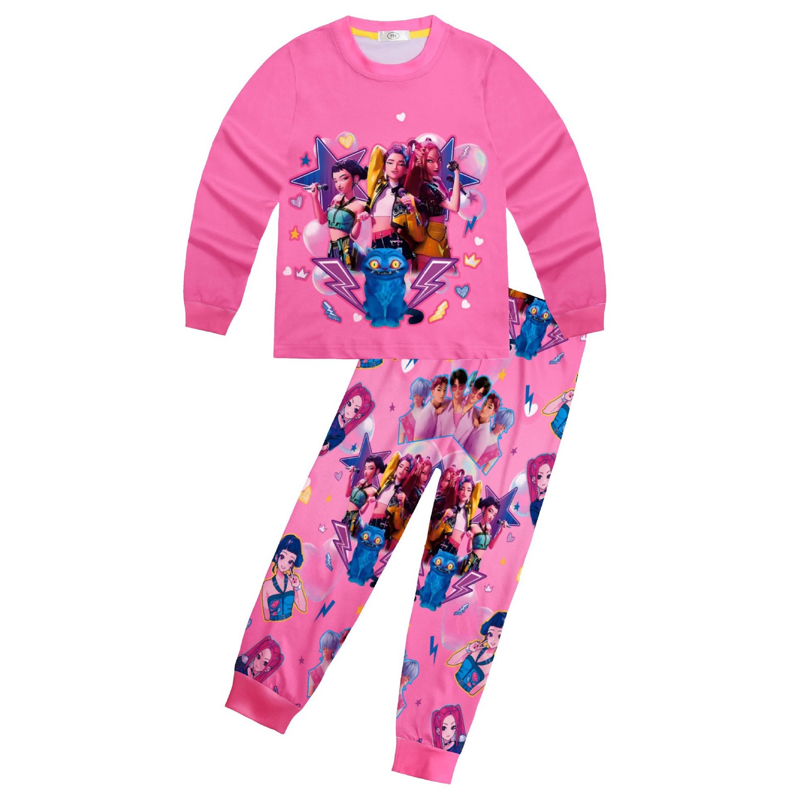 Générique 2025 K D-Demon H-Hunters Filles Pyjamas Ensembles De Pyjama