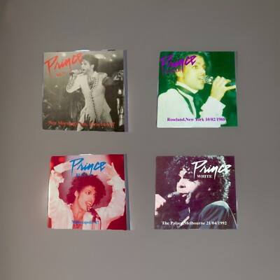 Prince RED/BLUE/PURPLE/WHITE Bundle SEALED Part 1 CHECK PAGE