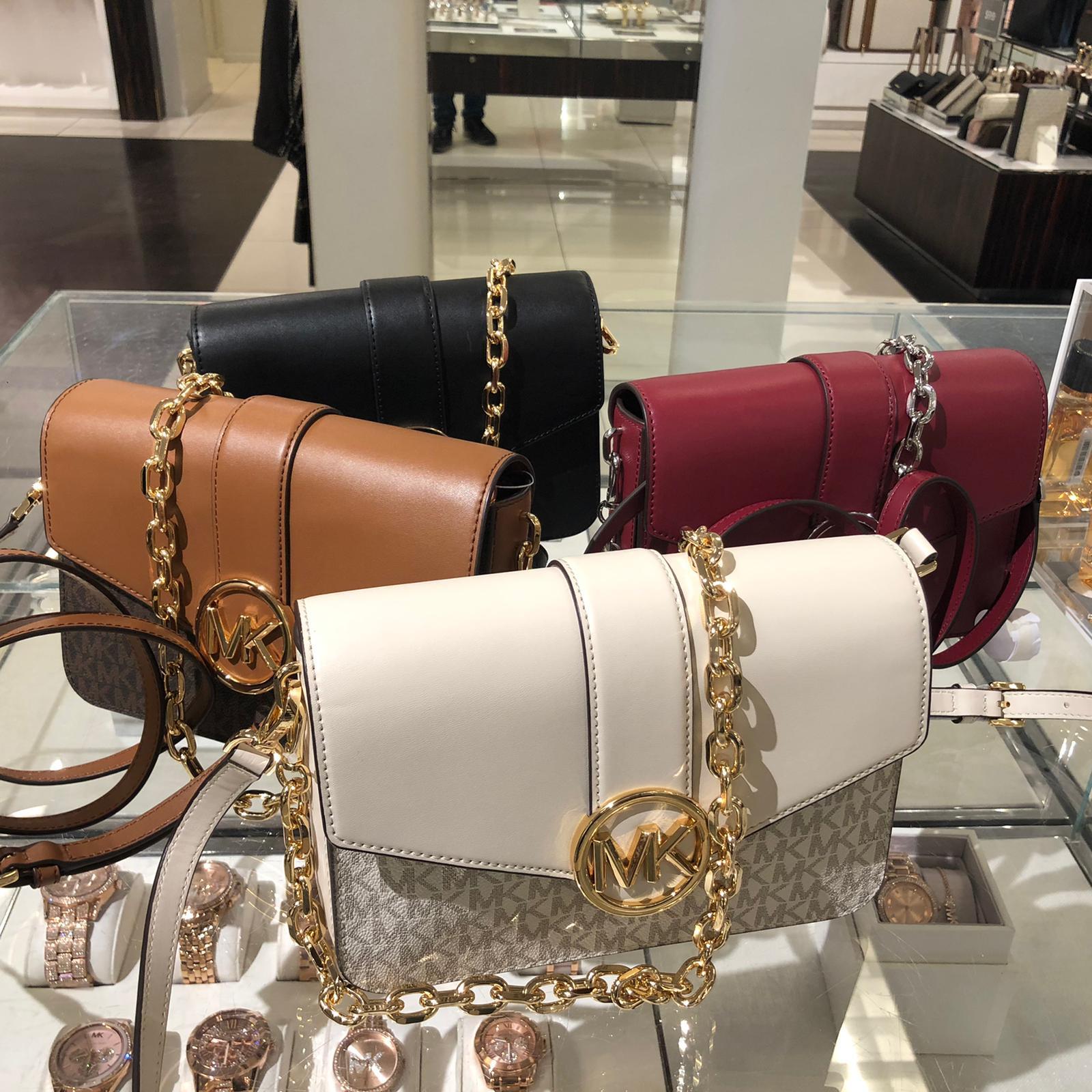 MICHAEL KORS★CARMEN MD CONV SHOULDER Medium Logo Convertible Crossbody Bag | Michael Kors [US]
