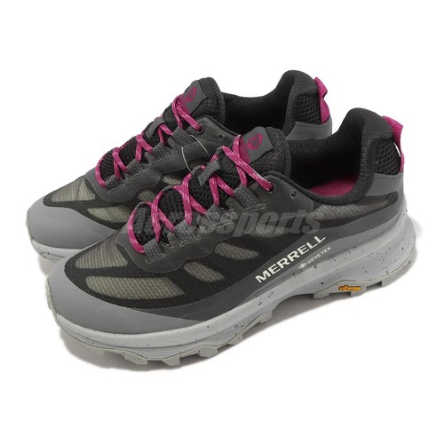

Merrell Moab Speed GTX Gore-Tex Grey Fuchsia Women Outdoor Hiking Trail J067654, Серый, Moab Speed Gtx