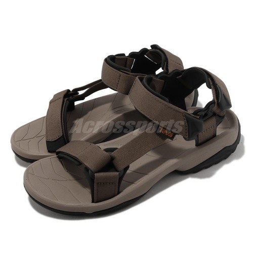 

Мужские повседневные сандалии с ремешком Teva M Terra FI Lite Teak Brown Black 1001473-TEAK, Коричневый, M Terra Fi Lite