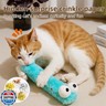Gochanmon Cat Toys Pillows,3 Pack, Catnip Inside,Soft and Durable Kick Sticks with Crinkle Sound, Interactive Indoor Kitten Play and Exercise Toy 12.5 Inches
