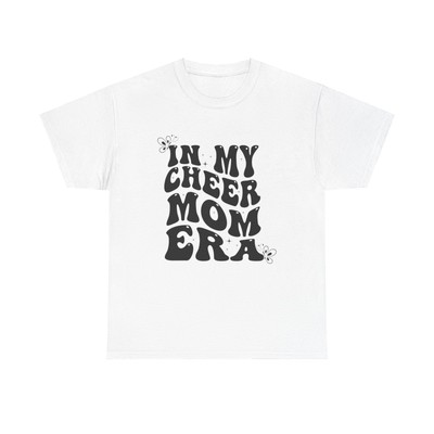 In My Cheer Mom Era T-Shirt - cheerleading school proud spirit team pep parent