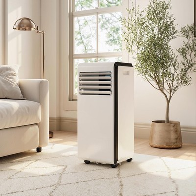 Portable Air Conditioner 7000 BTU, 4-in-1 Air Conditioning Unit, White